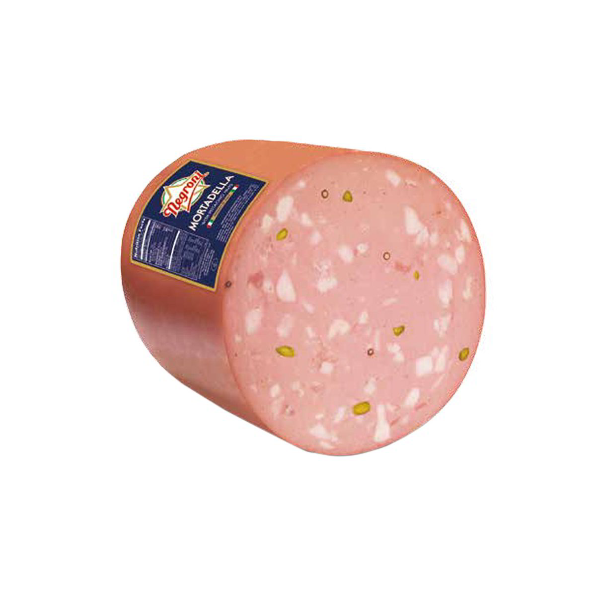 MORTADELLA DI MODENA CON PISTACCHIO kg 3 - Pacco da 3