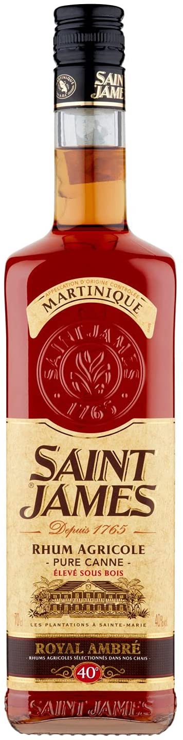 Saint James Royal Martinique Rum, 700 ml - pacco da 6