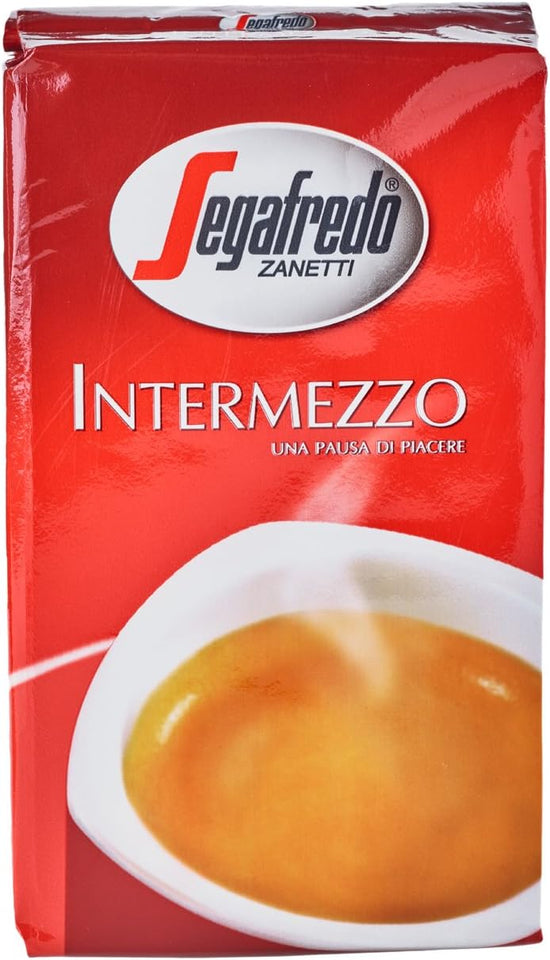 Segafredo Intermezzo Ground Coffee 8.8oz/250g, confezione da 8 (8 x 250 g)