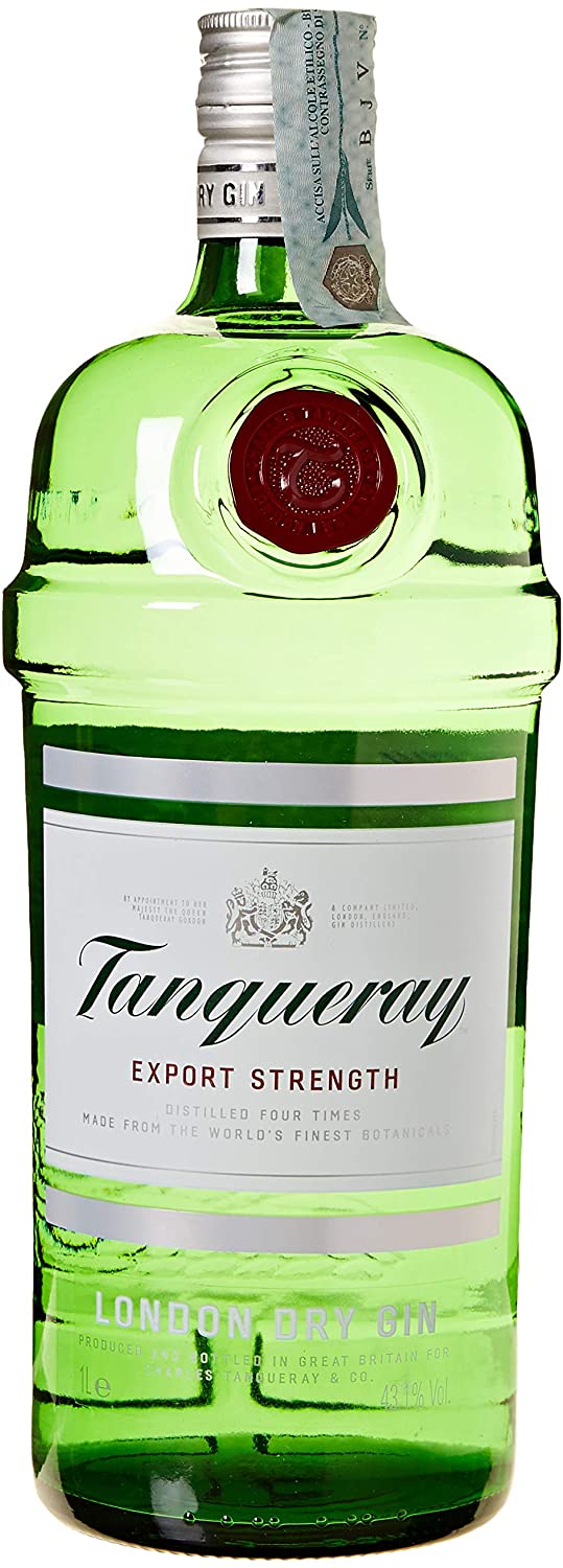 Tanqueray London Dry Gin - 1000 ml - pacco da 6