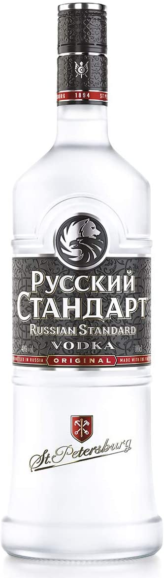 Vodka Russian Standard Original - 1 L - Pacco singolo