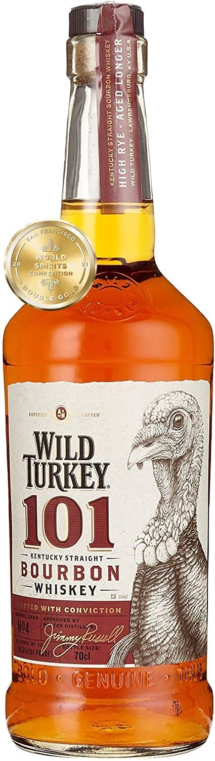 Wild Turkey 101 Kentucky Straight Bourbon Whiskey 50.5%, 700ml -