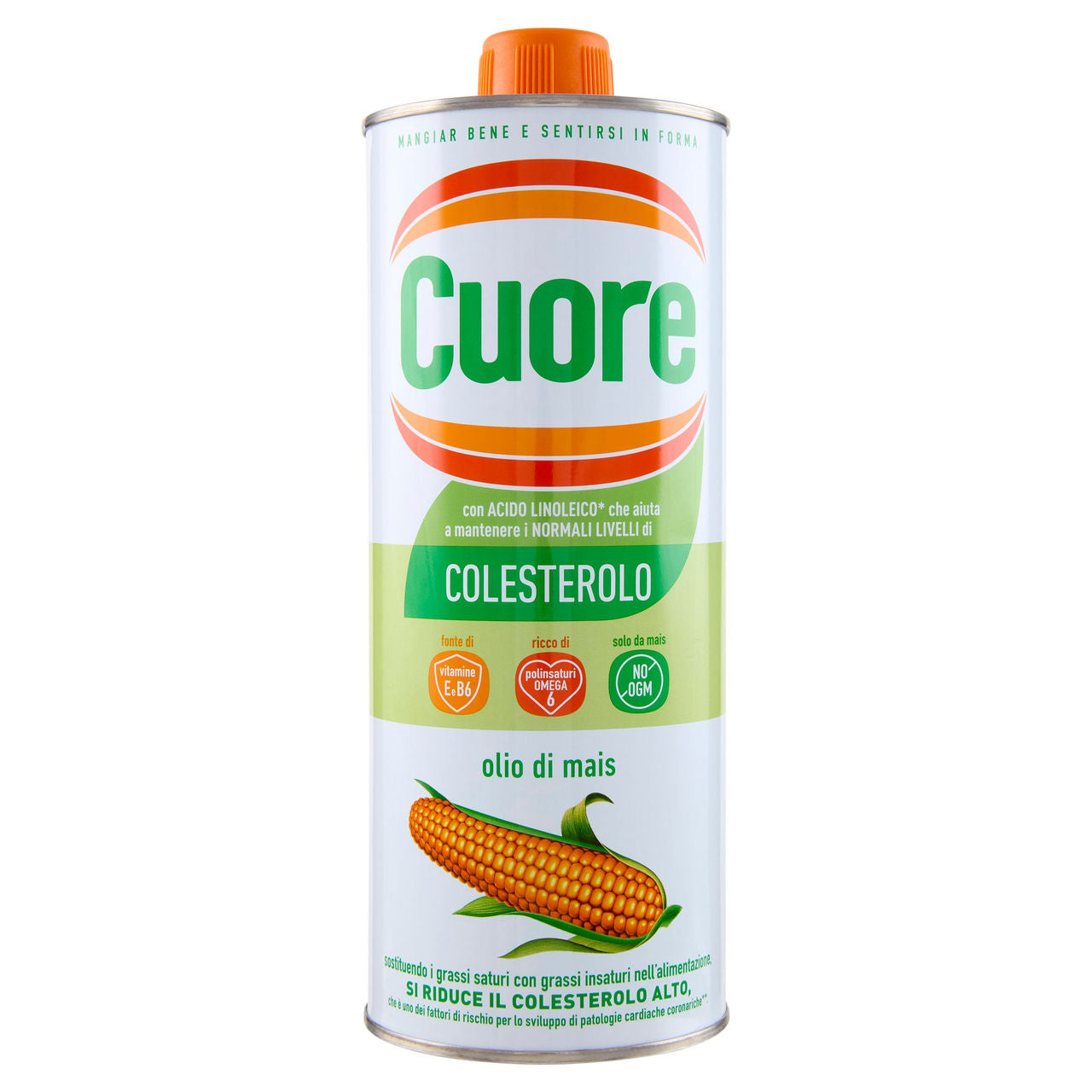 OLIO SEMI DI MAIS CUORE LT.1 - Pacco da 20
