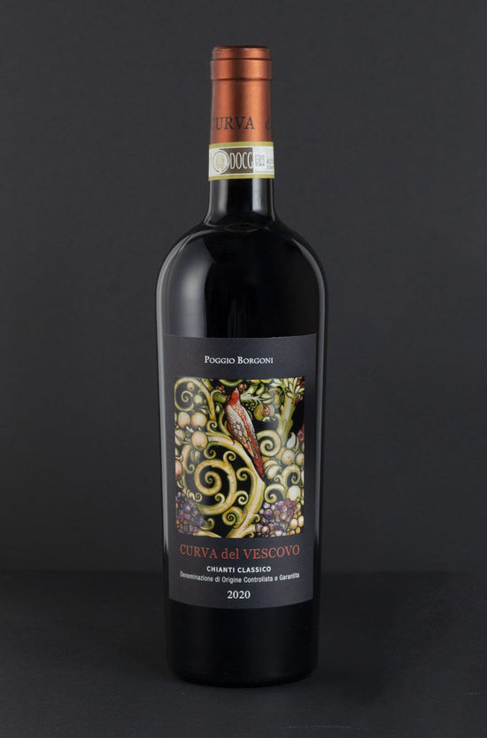 Chianti Classico DOCG ‘Curva del Vescovo’ Poggio Borgoni - Pacco singolo