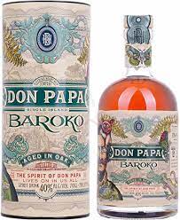 Don Papa Baroko Rum con Astuccio Regalo - Pacco singolo