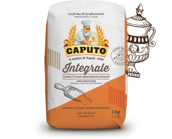 CAPUTO FARINA INTEGRALE KG.1 - Pacco da 10