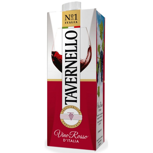 TAVERNELLO ROSSO BK 11,5° LT.1 - Pacco da 15
