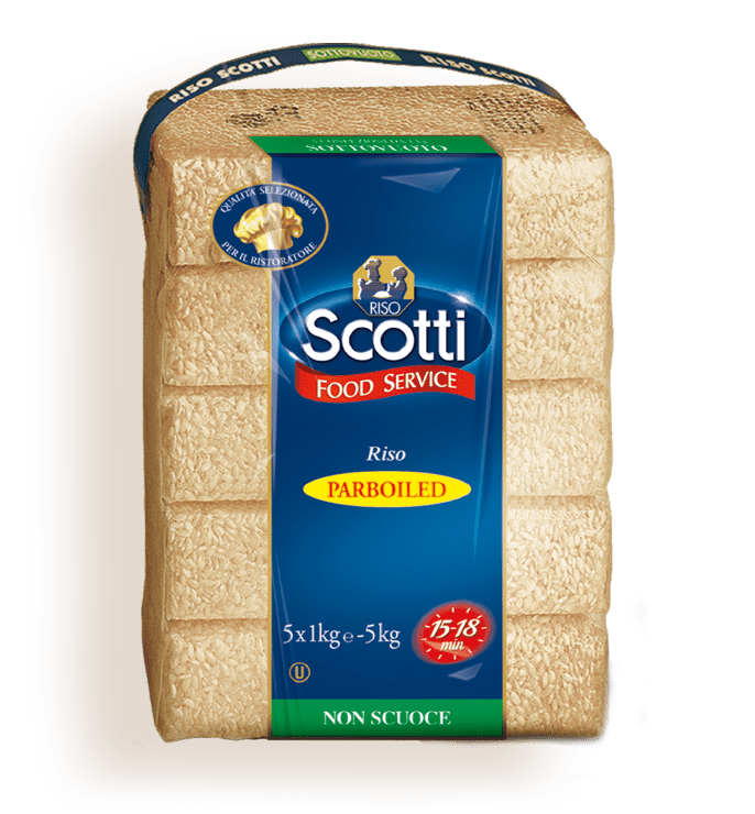 SCOTTI RISO PARBOILED KG.1 - Pacco singolo