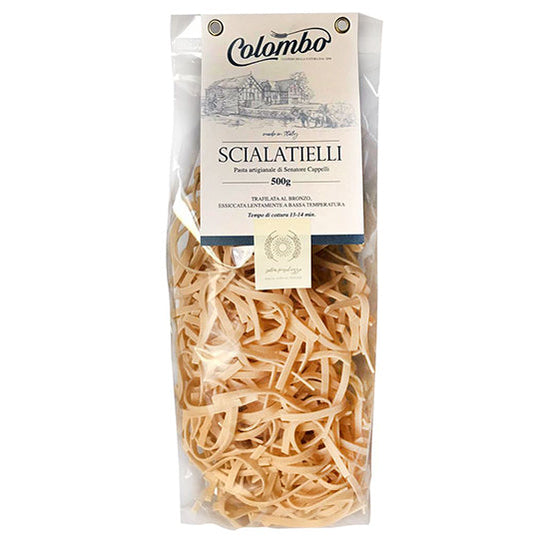 Scialatielli Colombo – Pasta artigianale – Grano Senatore Cappelli - Pacco singolo