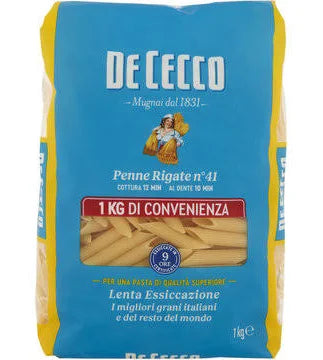 DE CECCO PENNE RIGATE KG.1 - Pacco da 12